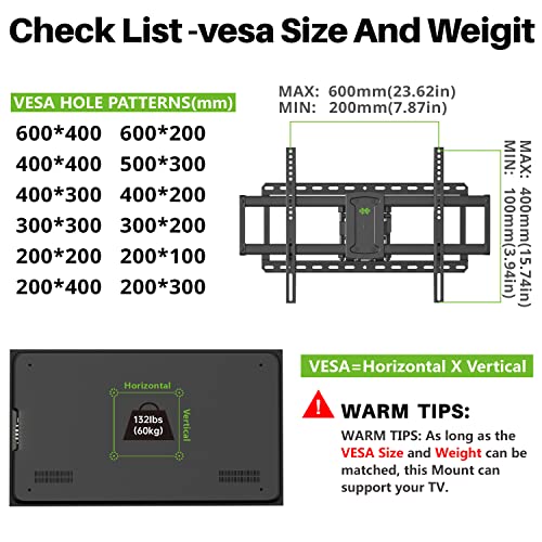 USX-Mount TV-Wandhalterung für 32 Zoll Fernseher