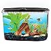 Koller Products 5-Gallon Aquarium Kit with LED Lighting and Power Filter, Ideal for a Variety of Tropical Fish