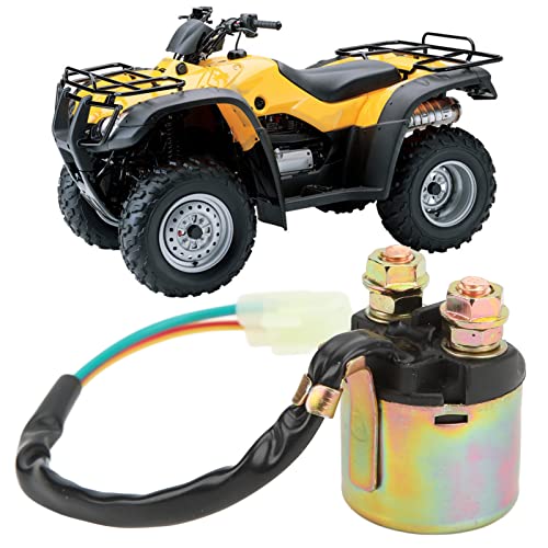Atv Starter Solenoid Relay, Starter Solenoid Relay 35850‑Hm7‑000 Replacement For Trx400Fga Fourtrax Rancher 4X4 2004‑2007 Atv #TOP1