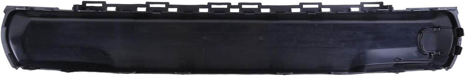 Front Black Bumper Number Plate Cover, For Mini Cooper F55 F56 F57 51117337791, Glossy Black Front Bumper Trim