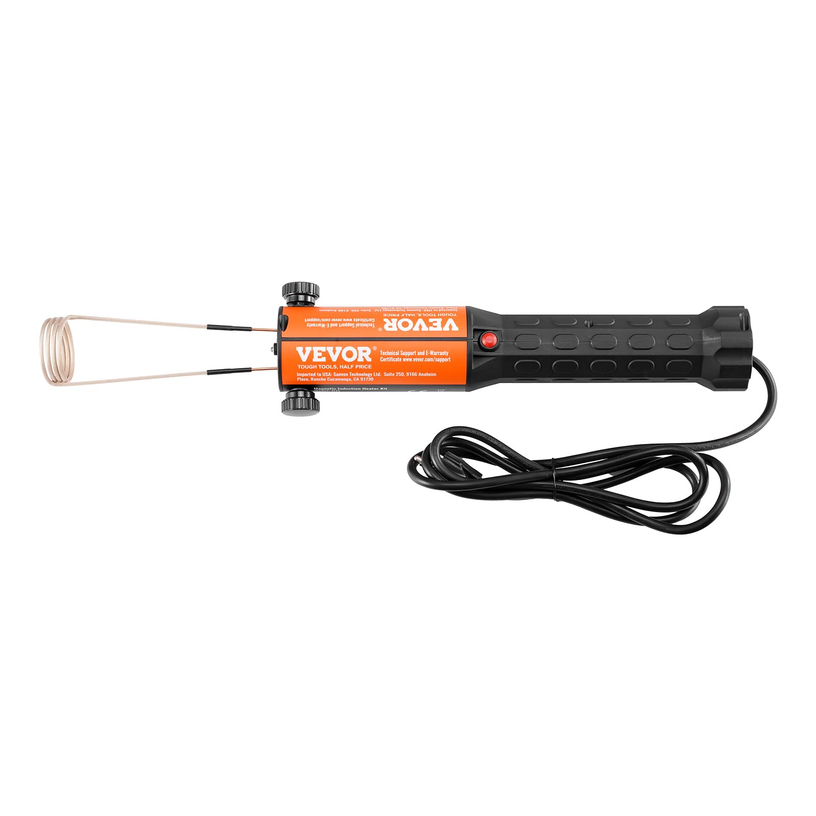 VEVOR Kit de Chauffage à Induction Magnétique 1 kW, Appareil de Chauffage par Induction Portatif, Chauffe-Boulon à 8 Bobines, pour Retirer les Boulons et Écrous Rouillés Réparation Automobile
