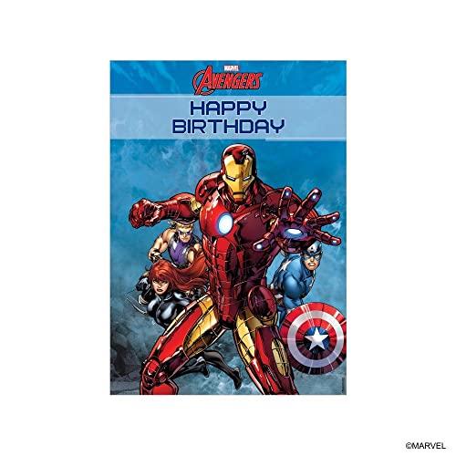 Image of Pretty UR Party Avengers Party Decorations Kit - 80 pcs Includes Banner, Balloons, Thank You, Centerpiece, danglers, Avengers Party Supplies, Marvel Birthday Decor, DIY Decor Pack for Kids, Boys