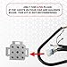 Orle Oko Golf Cart Turn Signal Kit with Horn Brake Light Switch 9-Pin Plug Deluxe Upgrade Wiring Harness - 12V Street Legal Light Kit for Club Car DS Precedent Tempo EZGO TXT RXV