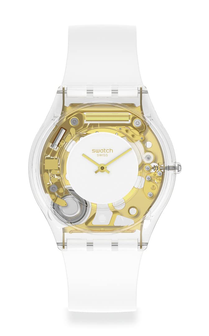 Swatch Skin Classic BIOSOURCED Coeur Dorado Quartz Watch