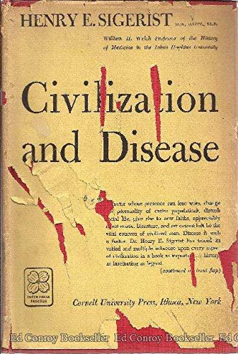 Civilization and disease, B0006FFMKC Book Cover
