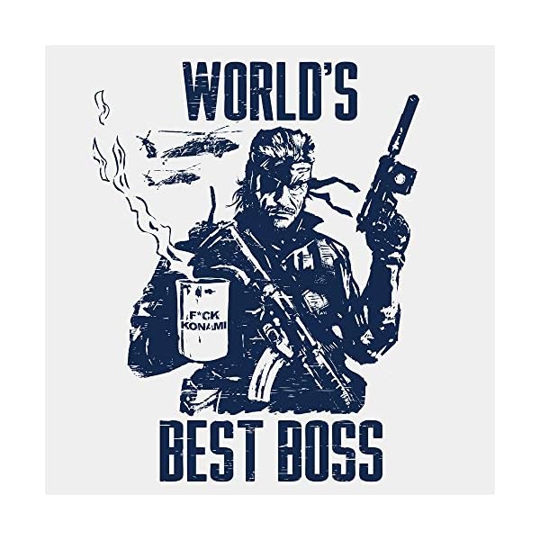 Metal Gear Solid Best Boss Coffee Shirt - Image 3