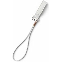 Genuine Leather Cane Wrist Strap Adjustable Hook-and-Loop Attachment, Fits Most Standard Walking Canes.