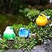 Threan 5 Pcs Artificial Birds Fake Birds Clip on Realistic Bird Ornaments Figurines for Tree Feathered for Spring Easter Party Wreath Craft Yard Garden Home Decor Flower Arrangement, Assorted Colors