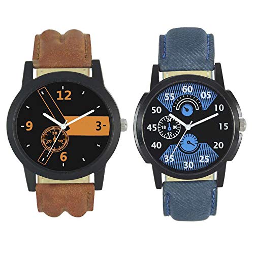 Shunya Casual Analogue Multicolor Dial Men Watch Combo-Lorame-01-02 (Pack of 2) (B07QNQRQF4) Amazon Price History, Amazon Price Tracker