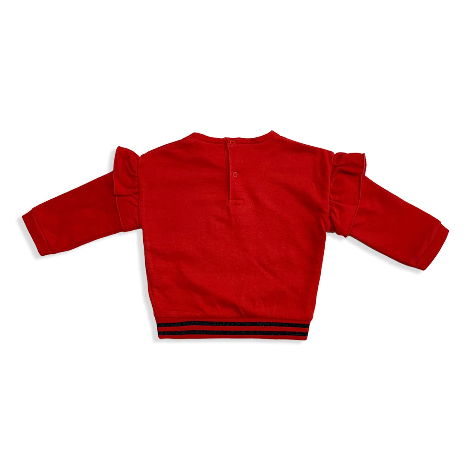 Felpa Neonato Disney Minnie Mouse Maglia in Cotone Bimba Maniche Lunghe 5533