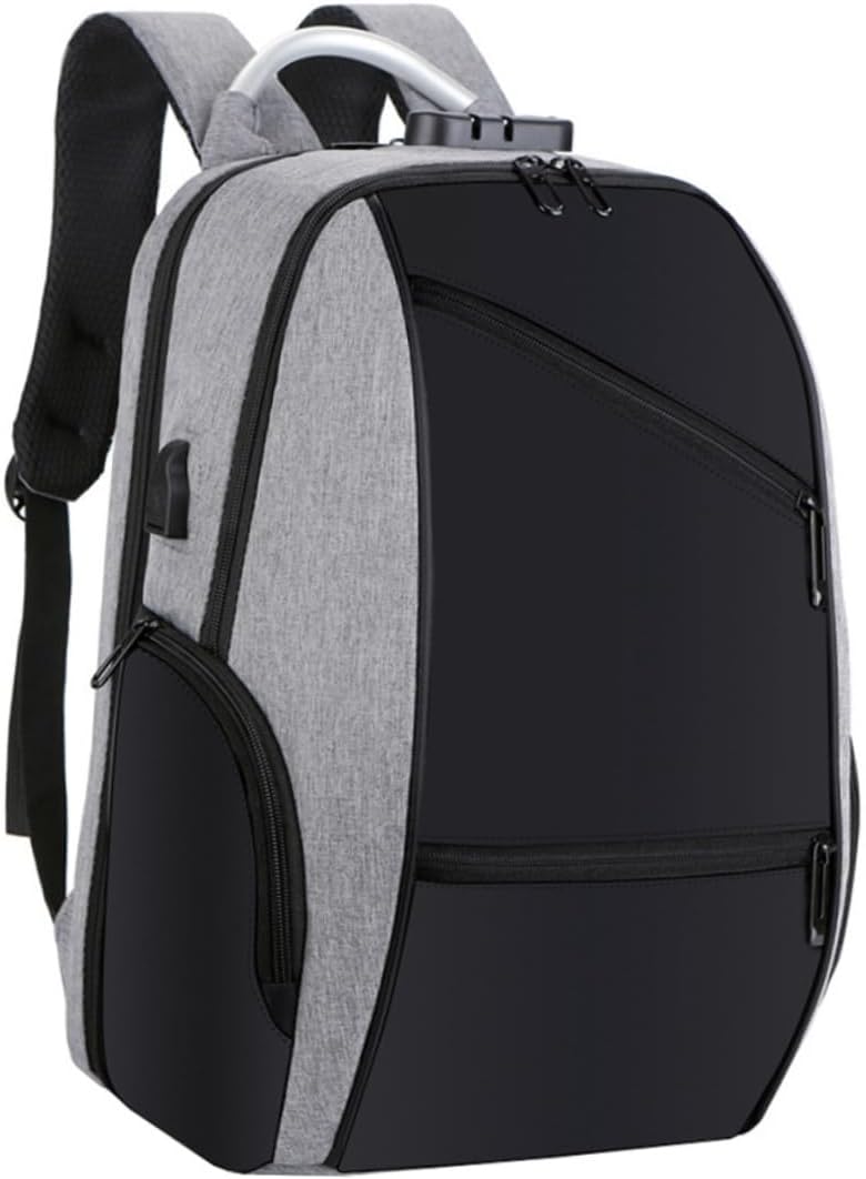 Hemobllo Zaino Per Laptop Da Viaggio Porta Di Ricarica Usb Borsa Da Lavoro e Scuola Per Uomo Spazio Sufficiente Per Riporre Laptop Libri Chiavi e Altri Oggetti