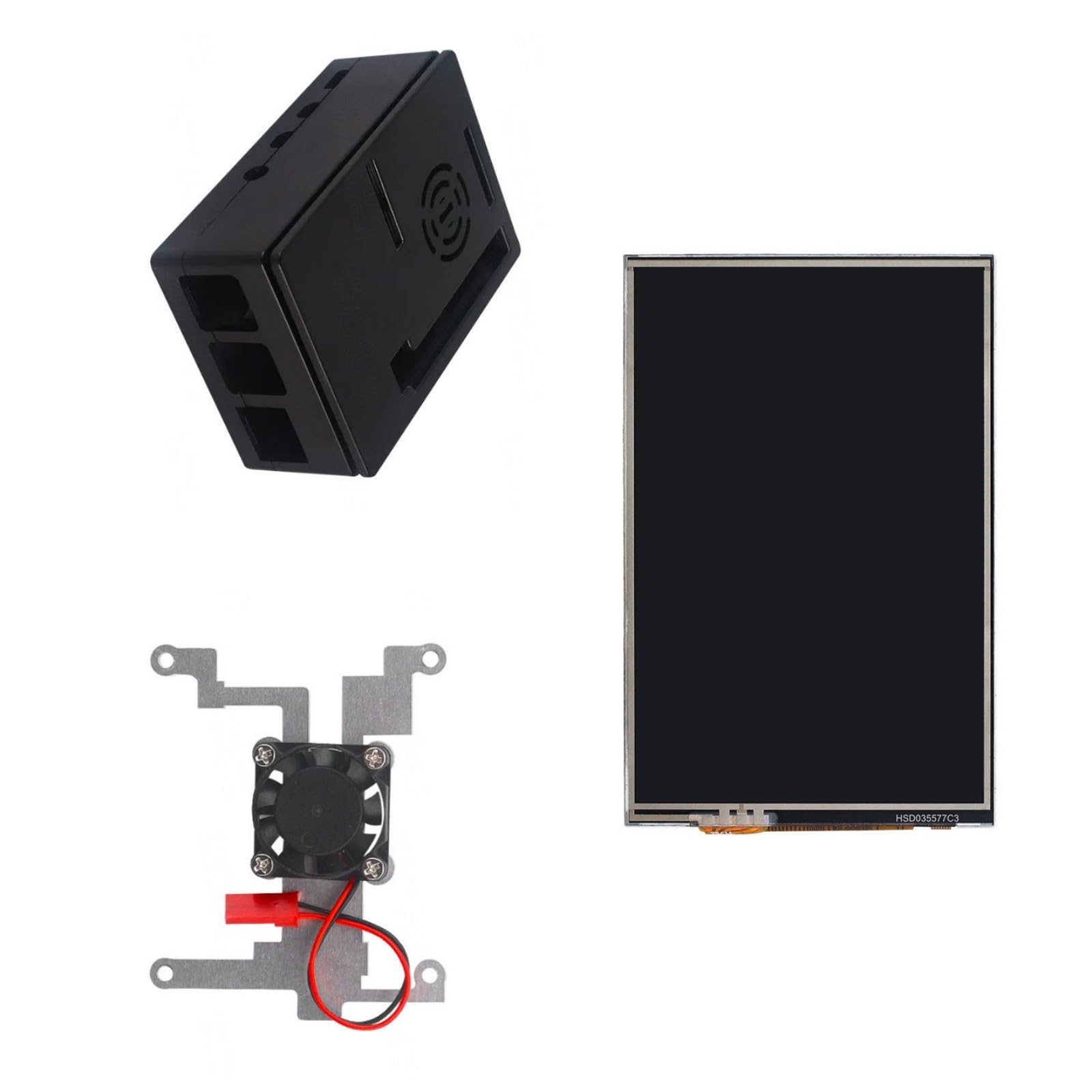 Módulo de pantallas táctiles sensibles de 3.5 pulgadas, resolución 480 x 320, tecnología táctil para desarrolladores, MHS Touch