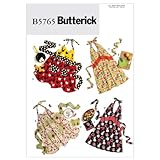 Butterick Patterns B5765 Aprons and Potholders, Size XY (SML-MED-LRG)