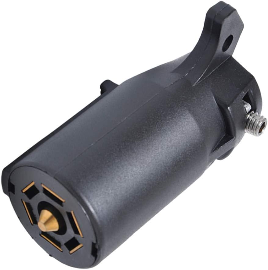 Vosarea 7 Way Trailer Plug,Trailer Wiring Harness Connector