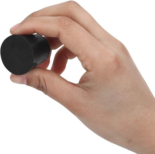 Miniatura 5 de Paquete de 19 tapones de goma maciza 000# -7 (10 tamaños surtidos)