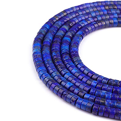 Reviews de Surtidos de abalorios . 50 BEADIA - abalorio espaciadoras de lapislázuli naturales para abalorios (6 x 3 mm, 38 cm)