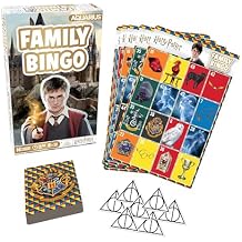 Aquarius Harry Potter Family Bingo Game - Officially Licensed Party Game for Kids and Adults Ages 8+, 2-18 Players - Gift for Teens and Fans