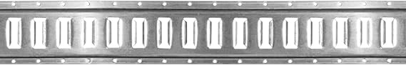 DC Cargo Mall E Track Tie-Down Kit - 16 Pieces: 5 ft Galvanized E-Track Rails & E Track Tie-Down Accessories