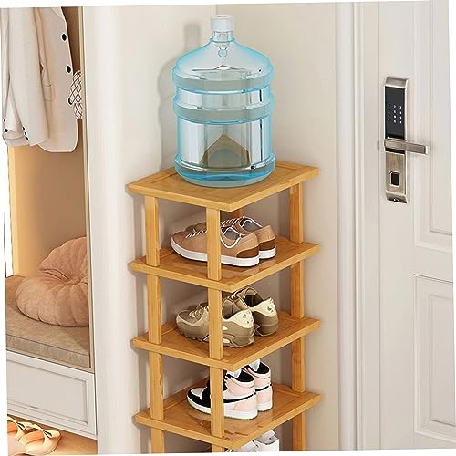 Meuble à chaussures en bois vertical 5 niveaux de haute qualité - 4