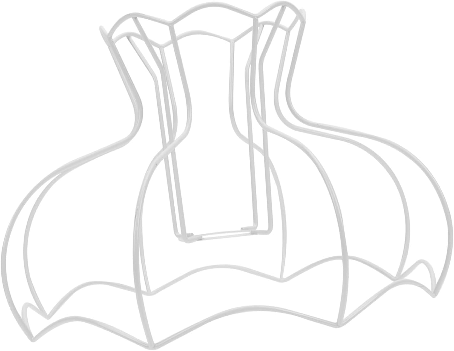 jojofuny European Style Lamp Shade Bracket Frame for Table Light Cover Support for Home Decor Simple and Practical Design