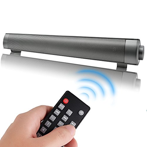 Soundbar LP-08 2.1 Channel USB MP3 Player Bluetooth Wireless Sound Bar Speaker 10W