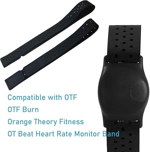 Miniatura 4 de 2 unids monitor de frecuencia cardíaca pulsera sensor de frecuencia cardíaca fitness banda de reemplazo 0.787x14.173 in brazalete autoadhesivo