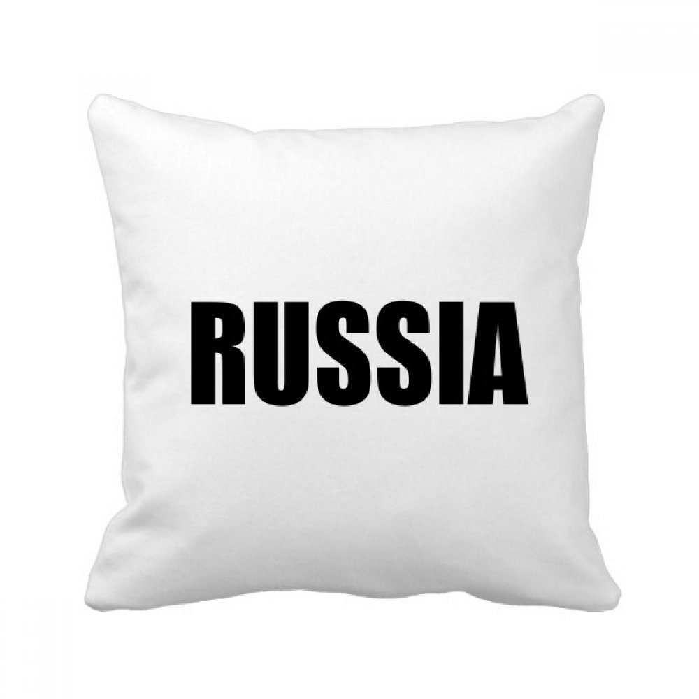 Oreiller Russie noir multicolore pour canapé et salon chaleureux style voyage