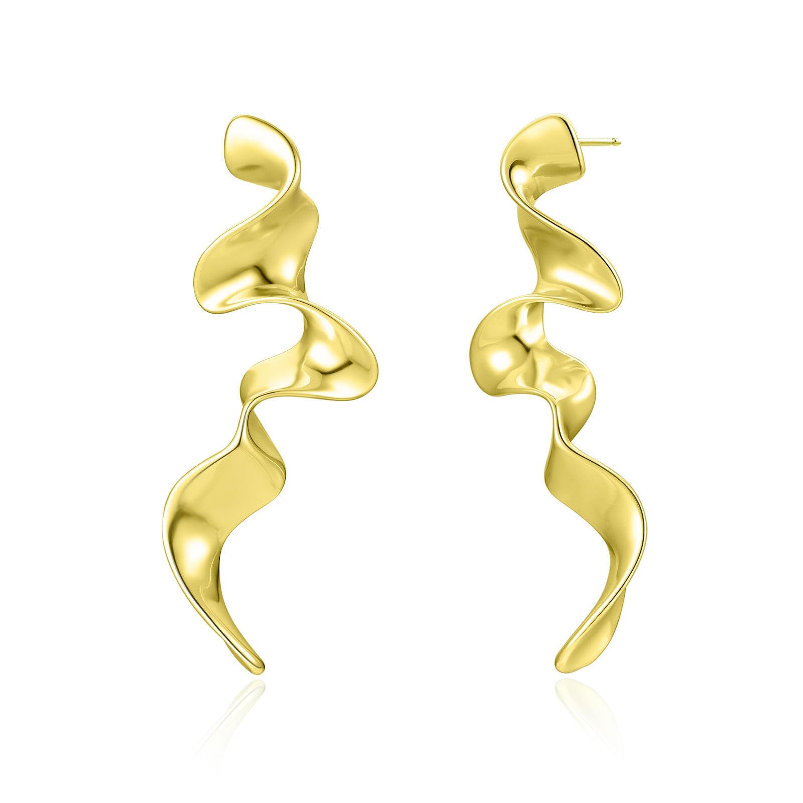 SEVENWELL S925 Sterling Silver Drop Earrings Dangle Huggie Hoop Earring Stud for Women | Round, Cross, Heart, Celestial, Pearl, CZ Dainty Cuff Earrings Gift for Birthday, Christmas, Valentine,