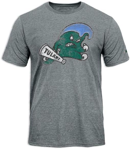 NCAA Unisex Short-Sleeve Ring Spun T-Shirt, Premium Lightweight Cotton, Laude Design, Woven Sleeve Team Logo