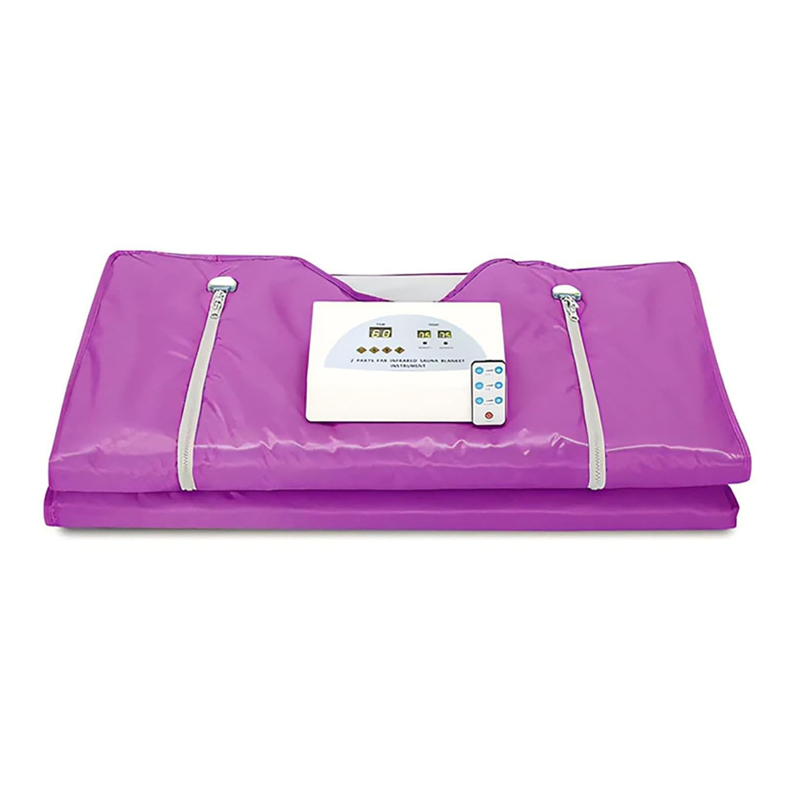 Infrarot Sauna Decke Tragbare Saunadecke Infrarot Saunadecke Sauna Blanket mit Timerfunktion, zonaltemperatursteuerung, 1800x800mm Sauna Blanket, Entspannung, Detox