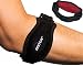2-Pack Tennis Elbow Brace with Compression Pad Elbow Brace by Sketon Support for Tendonitis Tennis Elbow and Golfer's Elbow Pain with E-Book Color Red