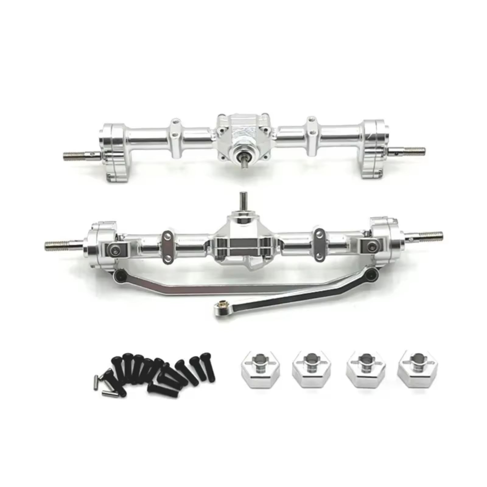 Portale Assale Kit Anteriore Assale Posteriore Montaggio In Metallo 12mm Adattatore Per MN Per MN168 1/12 RC Auto Aggiornamenti Parti Accessori Ricambi RC