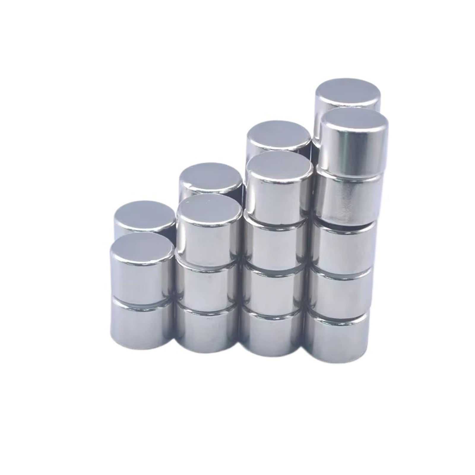 Générique Aimants ronds, compatibles avec les réfrigérateurs, 20x15 mm
