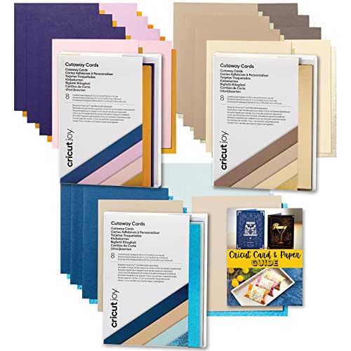 Cartes Cutaway Cricut Joy pour créer vos invitations d'anniversaire et faire-part faits main