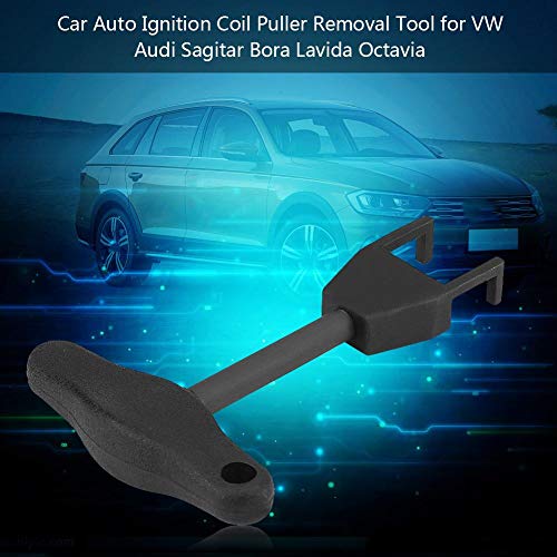 Zündspulenabzieher, Auto Universal 1,4T Motor Zündspule Abzieher schwarz/silber Zufällige Auto Coil Puller Removal Tool Fit für