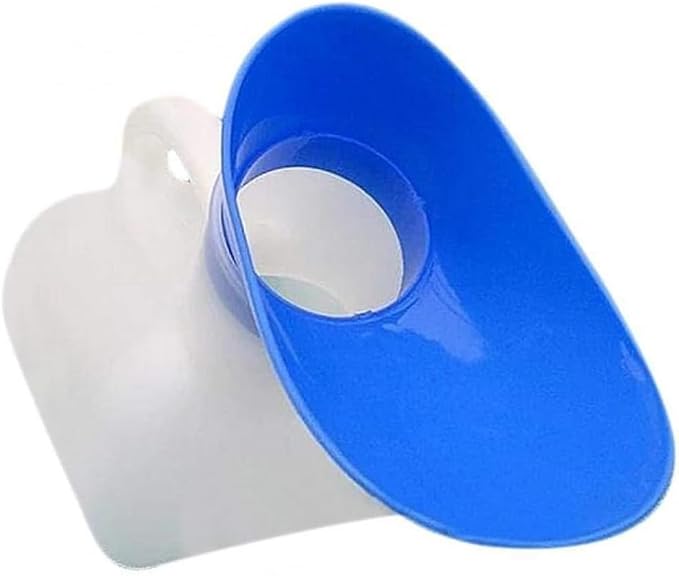 Orinal portátil de plástico para hombres y mujeres 1000 ml miniatura 3