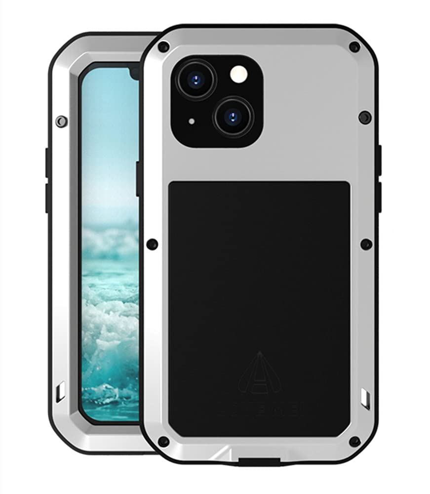 Custodia Metallica LOVE MEI Per IPhone 11 Pro – Alluminio E Silicone, Antipolvere, Antiurto, 360°, Con Protezione Schermo Integrata, Bianca