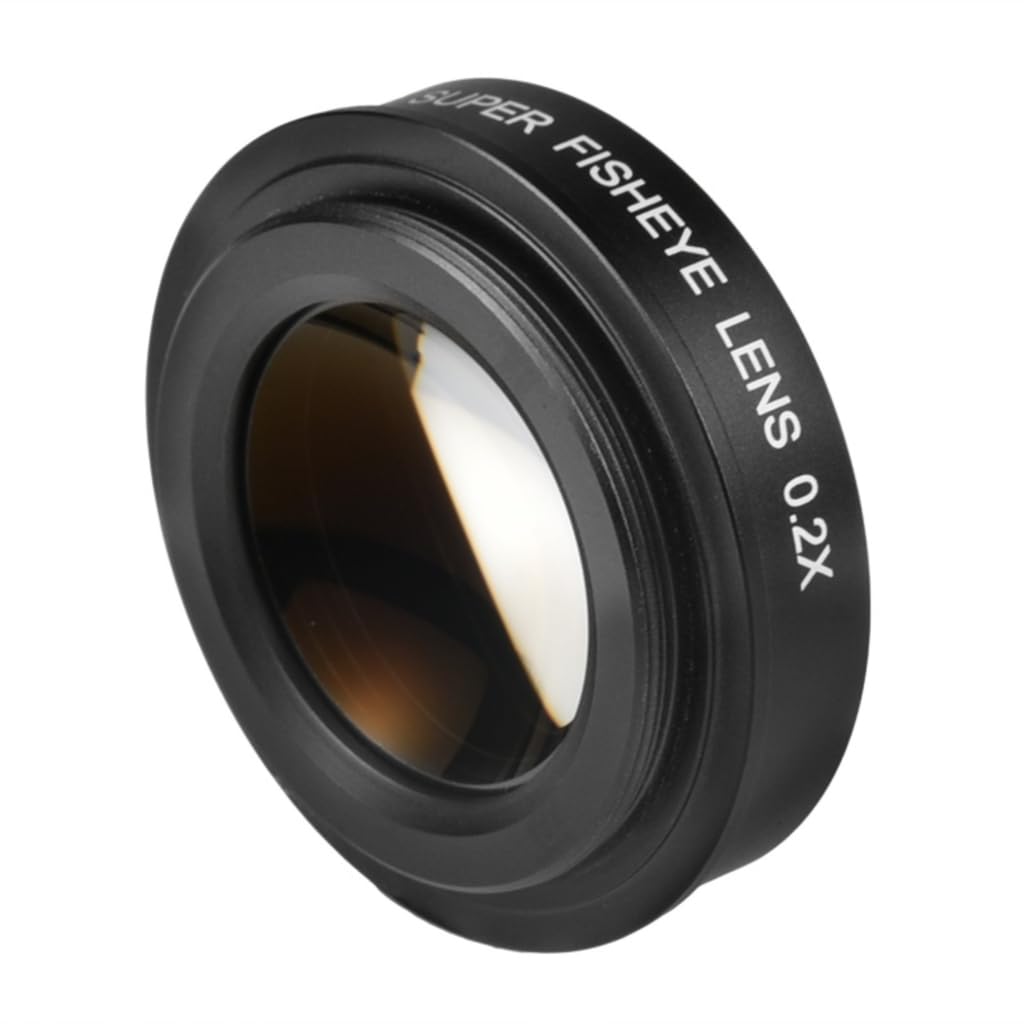 Obiettivo grandangolare 37MM 0.2x Fisheye per fotografia sportiva della macchina fotografica di azione