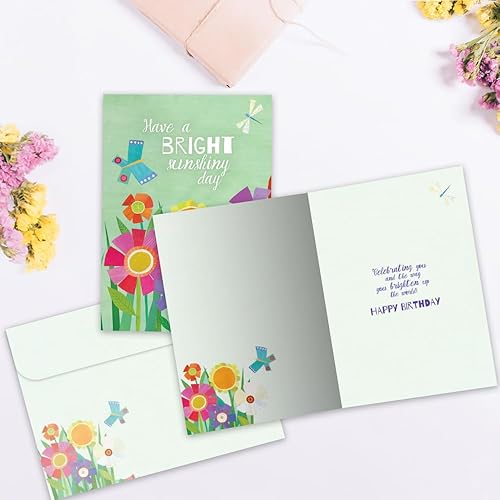 Miniatura 3 de Tree-Free Greetings - Tarjetas de cumpleaños - Diseños artísticos - 8 tarjetas + sobres a juego - Fabricado en Estados Unidos - Papel 100% reciclado