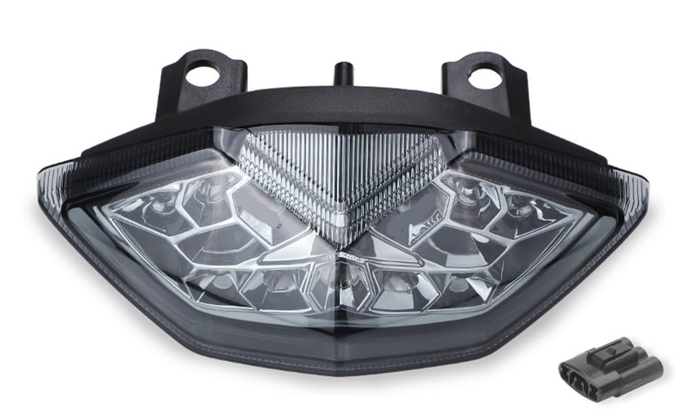 Luz trasera de motocicleta para Z1000 2010-2013 con freno y señal de giro de 12V 8