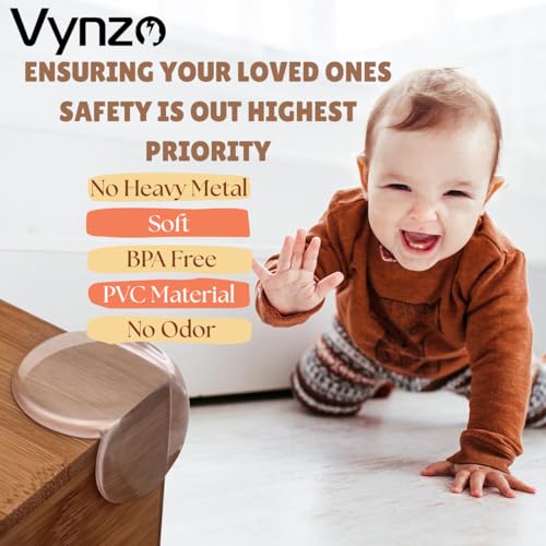 Image of 12 Pack Corner Protector Baby - Round-Shaped Baby Proofing Corners and Edges with Safety Bumpers, Soft Silicone Table Corner Covers Baby Safety, Baby Proof Corner Guards to Cover Sharp Furniture