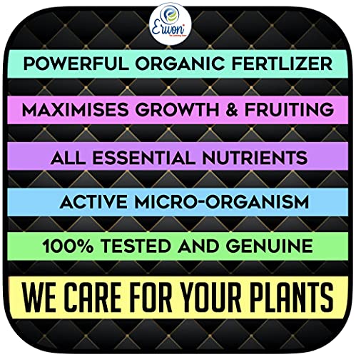 Image of Erwon Guava Growth Booster for Soil, Premium Essential Powerful Organic Fertilizer for Overall Growth of Guava Plants, with Charged Micro-Organism and ++ Micronutrients (400 gm)