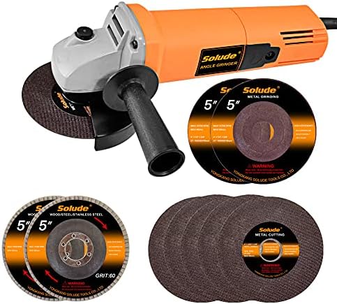 Angle Grinder,5 inch Power Grinder Tool 