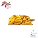 JAIPUR MASALE Natural And Fresh Whole Turmeric Sticks/Sabut Haldi Whole Haldi | No Artificial Flavour Added| Organic Haldi Gatiya| Ideal For Eating, Drinking, Cooking | 200 Gm With Jute bag gallery image