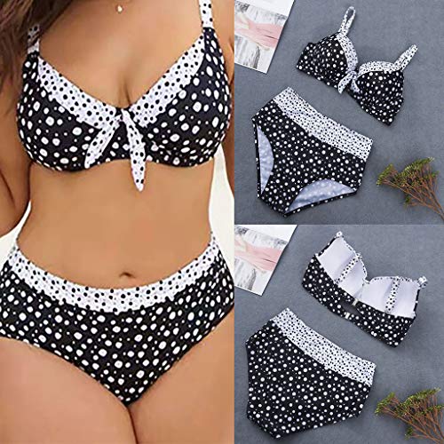 Msaikric Bikini Top For Women Large Bust: Swimsuits Women Push-Up Criss Cross Underwire Bikini Set Woman Slimming Hollow Out Straps Beachwear Petite Competitive Swimsuit E-Black, Xx-Large #TOP6