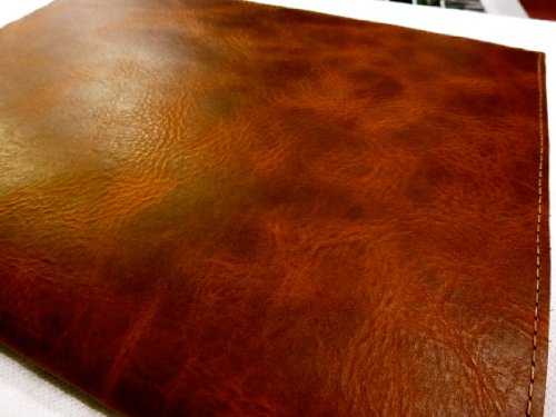 Heritage By Bespoke Goods - Handmade American Bison Leather Composition Notebook Cover #TOP3