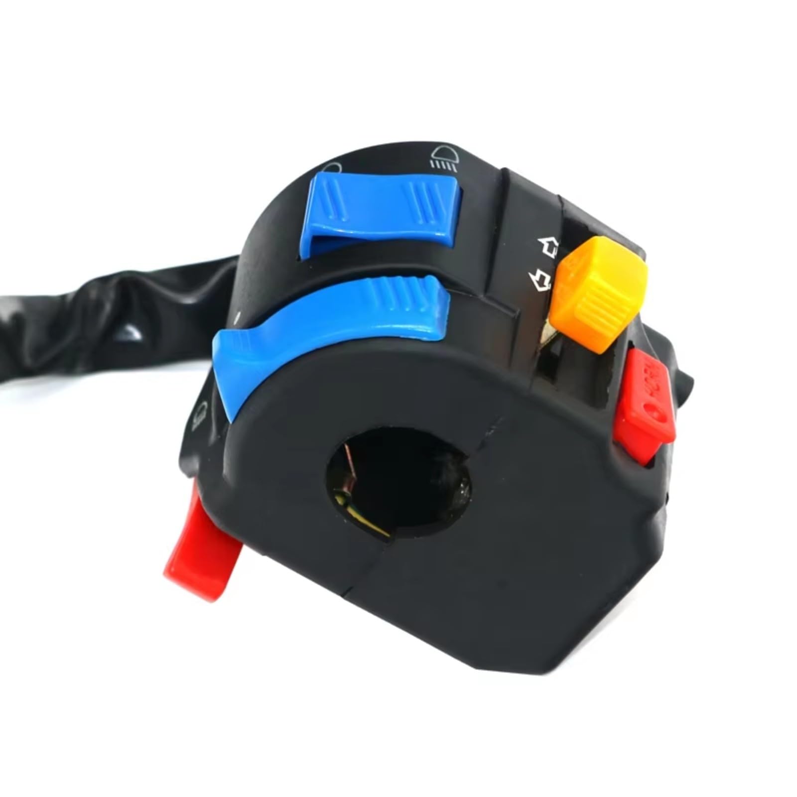 Interruptor Multifunción Universal Para Motocicleta De 22 Mm