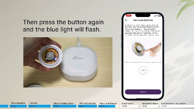 Loocam Smart Draadloze Bewegingsmelder, PIR Motion Sensor