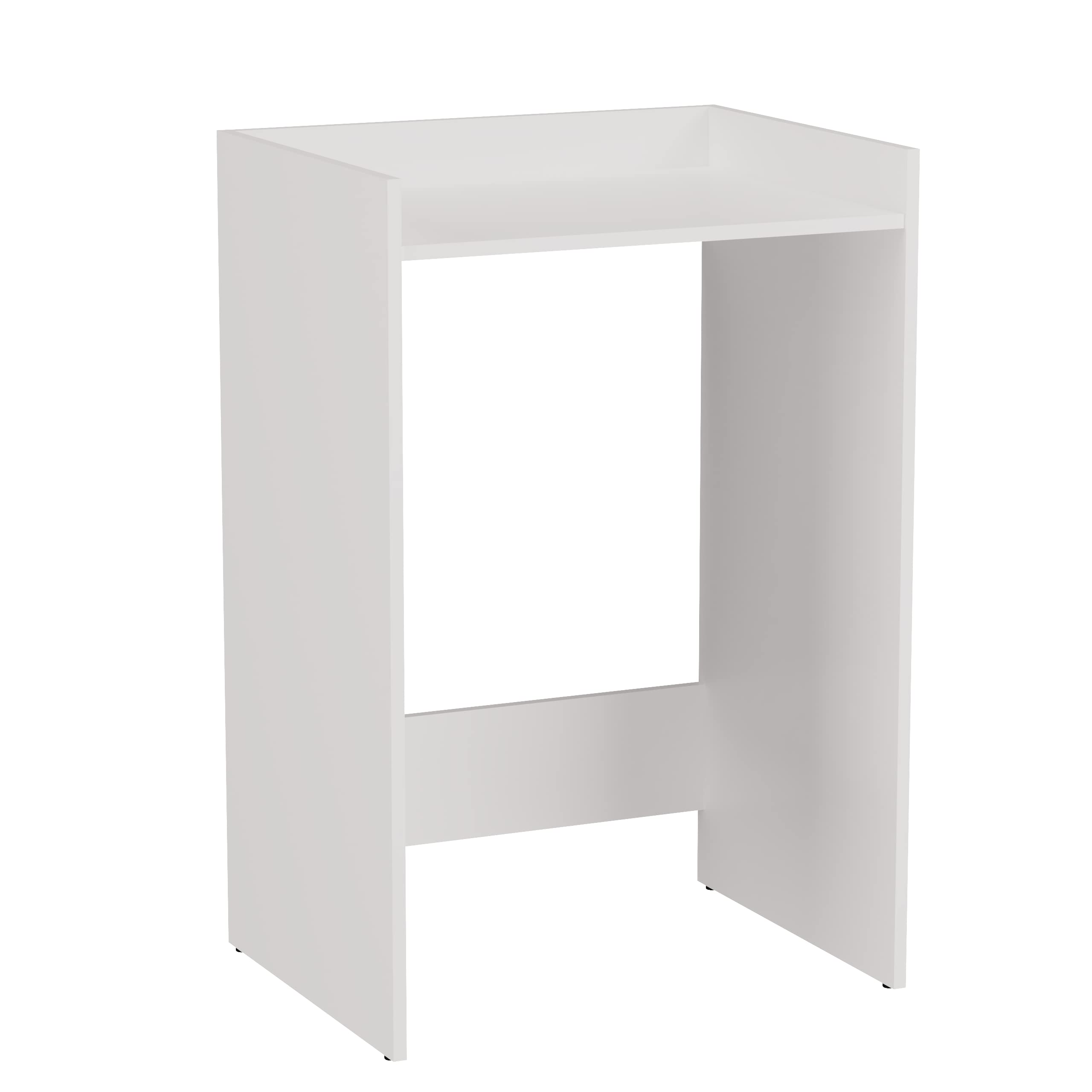 CDF COMO - Bathroom Storage Cabinet for Washing Machine - Freestanding Bathroom Unit with Shelf - Space-Saving Laundry Room Organizer - 64 x 50 x 97.5 cm — image 1