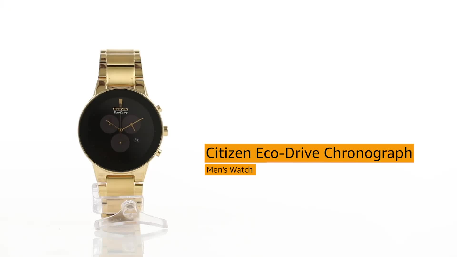 Citizen Stainless Steel Analog Black Dial Men Watch-At2242-55E